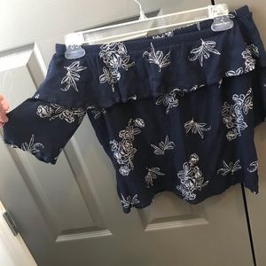 Off the shoulder top